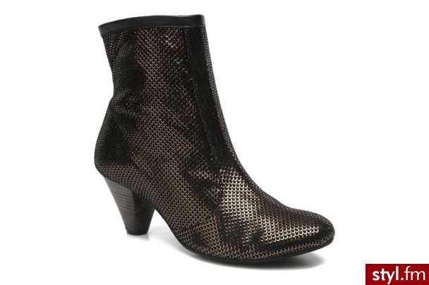 Bocage PÓŁBUTY I BOTKI LICANO BY BOCAGE (Czarny) - Botki Buty Moda