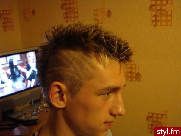 Punk Rock Alternatywne Średnie Fryzury