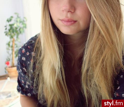 Blond Rozpuszczone Proste Na co dzień Długie Fryzury
