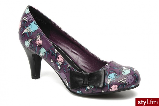 T.U.K. Czółenka PURPLY (Fioletowy) - Czółenka Buty Moda