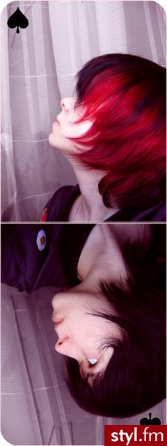 EMO Alternatywne Średnie Fryzury