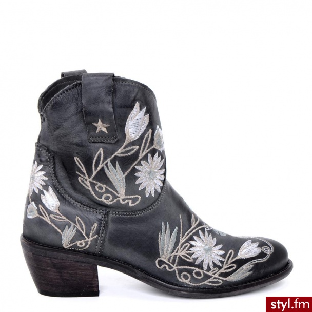 Venezia BOTKI 024 NAB FUMO - Botki Buty Moda