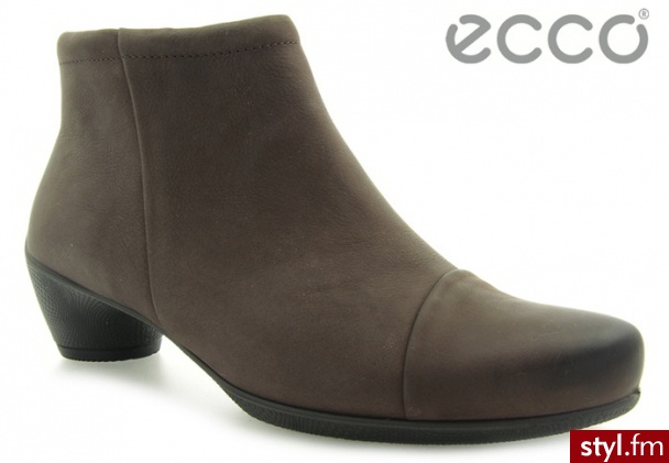 Ecco BOTKI SCULPTURED COFFEE STARBUCK - Botki Buty Moda