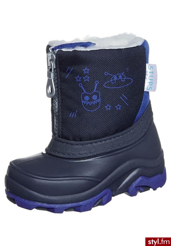 STUPS Śniegowce czarny (E-153) - Pozostałe Buty Moda