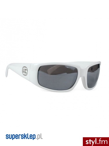 Von zipper OKULARY PAPA G (WHITE/GREY CHROME) zipper Papa G - Okulary Dodatki Moda