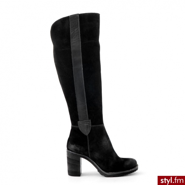 Venezia KOZAKI TAR04 Z+C NER - Kozaki Buty Moda