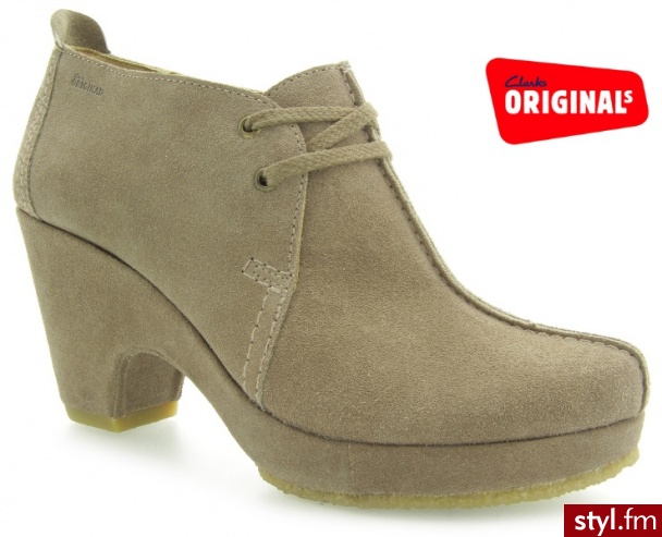 Clarks SERIN SNOW MUSHROOM SDE - Botki Buty Moda