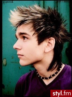 Punk Rock Alternatywne Średnie Fryzury