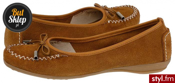 FILIPE BUTY DAMSKIE PÓŁBUTY (5272 Camel) - Półbuty Buty Moda