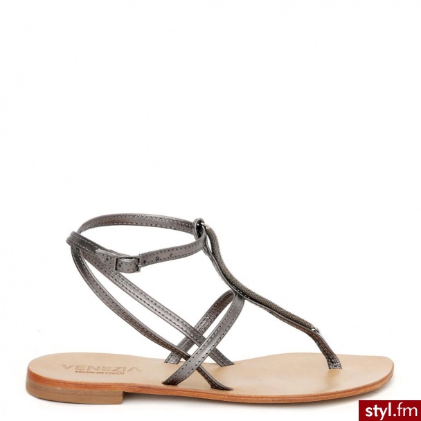 Venezia SANDAŁY - JAPONKI DB63 ML CROMO - Klapki Buty Moda