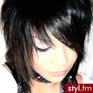 EMO Alternatywne Średnie Fryzury