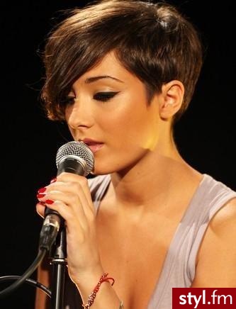 Frankie Sandford {the saturdays} - Krótkie Fryzury