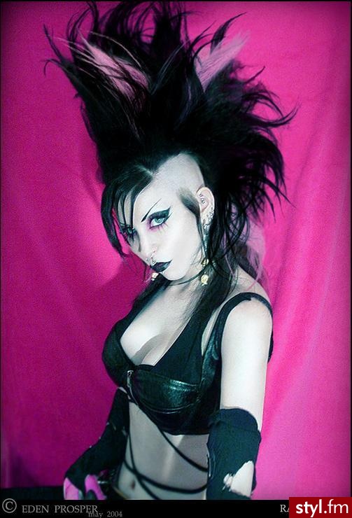 Punk Rock Alternatywne Średnie Fryzury