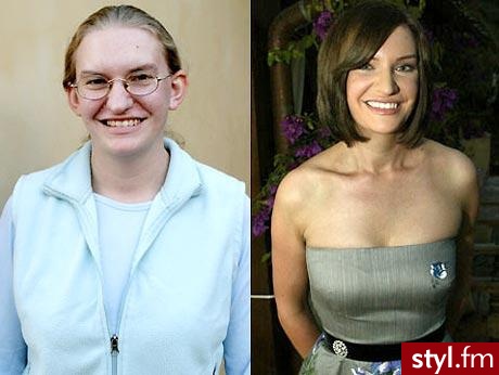 magiczna przemiana. oto kobiety które wystąpiły w popularnym show extreme makeover- niestety polka wersja nie zyskała uznania wśród widzów - Średnie Fryzury