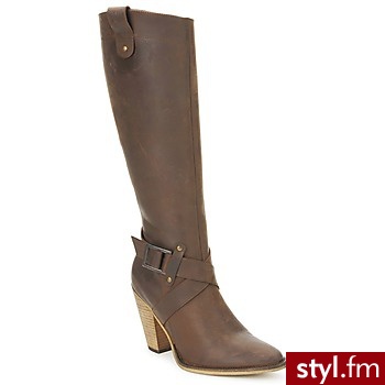 Betty London BUTY REZZI Brown - Kozaki Buty Moda