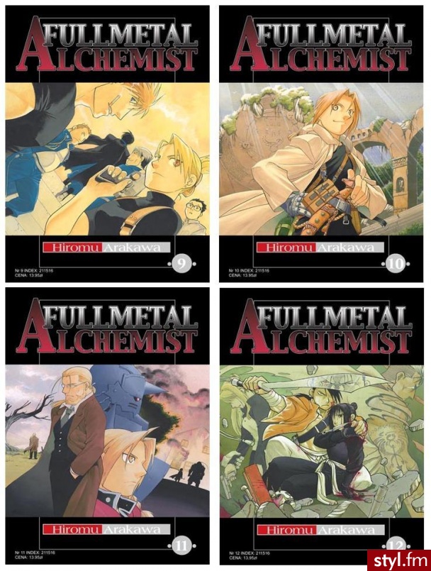 Fullmetal Alchemist uwielbiam tą mange, anime też =^.^= - Misz-masz