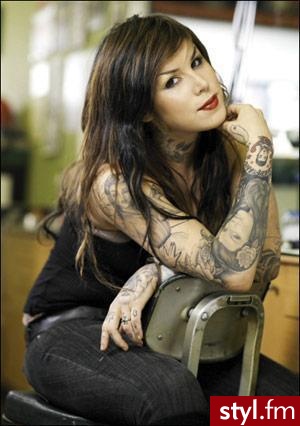 Kat Von D. - Tatuaże