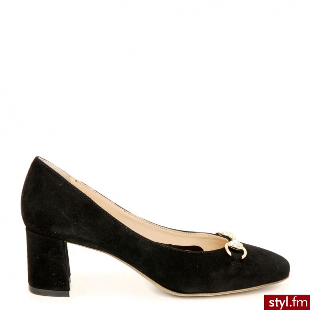 Venezia CzÓŁENKA 4222 CAM NERO - Czółenka Buty Moda