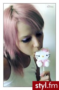 EMO Alternatywne Średnie Fryzury