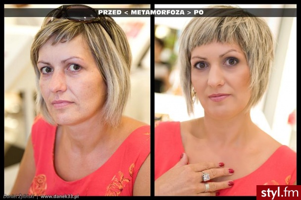 metamorfoza - Krótkie Fryzury