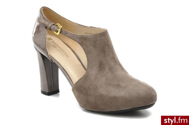 Naturalizer PÓŁBUTY I BOTKI HABERTON BY NATURALIZER (Szary) - Botki Buty Moda