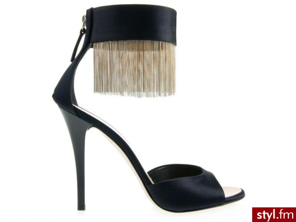 Giuseppe Zanotti satynowe sandałki 1029$ - Pozostałe Buty Moda