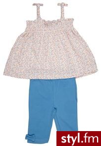 Tricky Tracks Legginsy niebieski - Leginsy Spodnie Moda