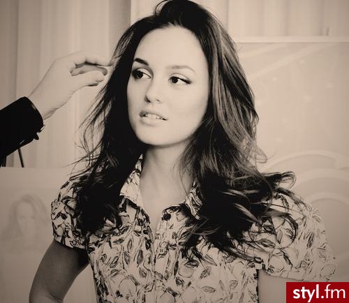 Leighton Meester - Proste Na co dzień Średnie Fryzury