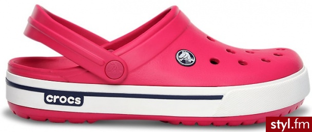 Crocs Crocband 2.5 Clog Raspberry/Navy M4/W6 - Klapki Buty Moda