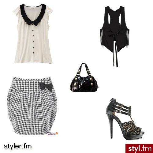special rock\\\'n roll girl. black & white - Styler