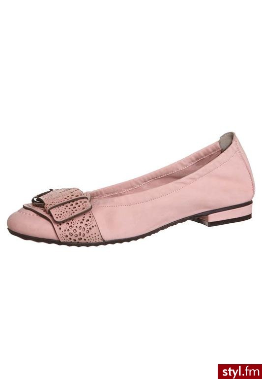 Kennel + Schmenger Baleriny różowy - Balerinki Buty Moda