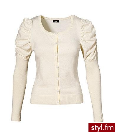 bufiasty kardigan H&M - Pozostałe Ciuchy Moda