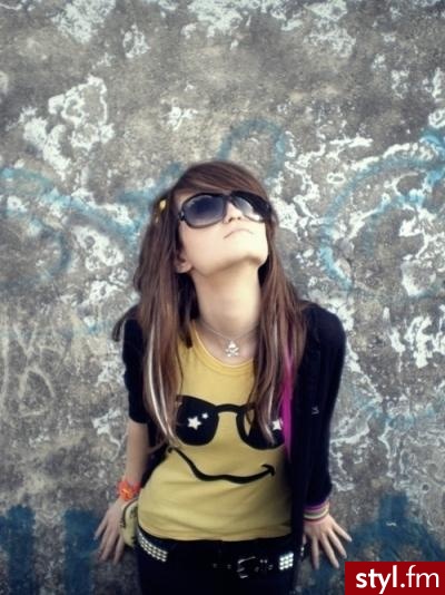 EMO Alternatywne Średnie Fryzury