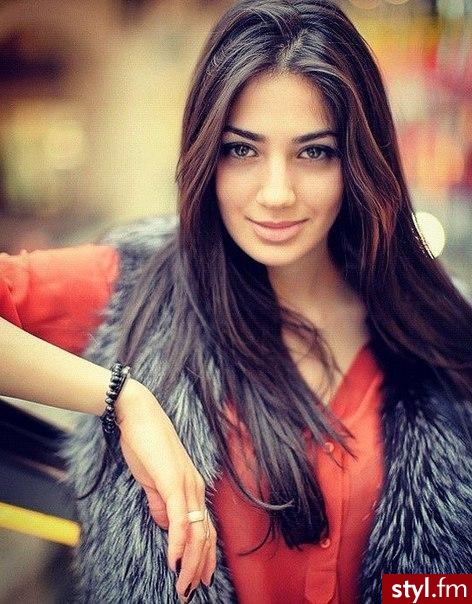 Brązowe Rozpuszczone Proste Na co dzień Długie Fryzury