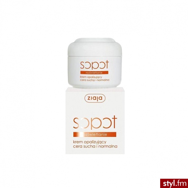 zIAJA Sopot Rozświetlanie krem opalizujący cera sucha i normalna 50 ml - Emu Buty Moda