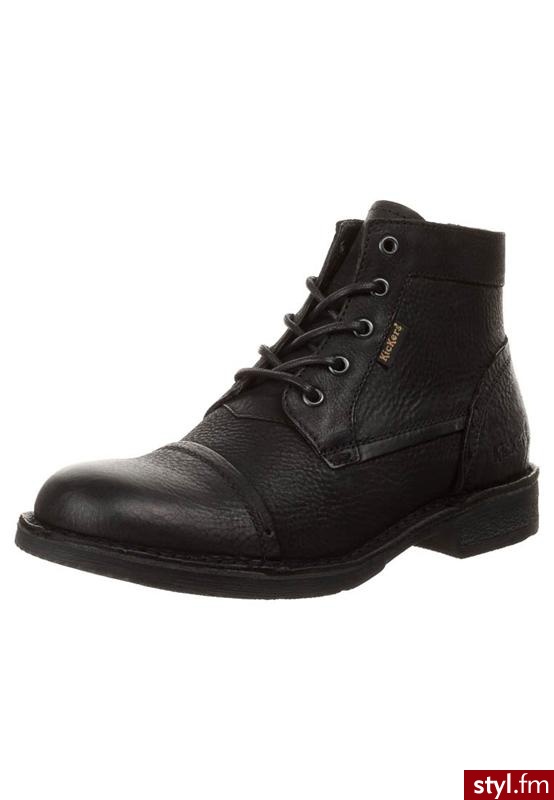 Kickers BANKO Botki sznurowane czarny - Botki Buty Moda