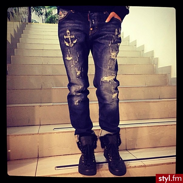 Jeansy Spodnie Moda