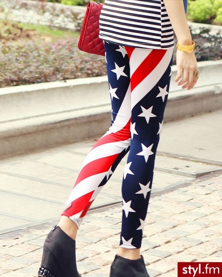 Leginsy Spodnie Moda
