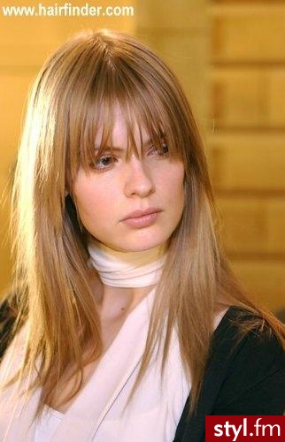 Średnie Fryzury