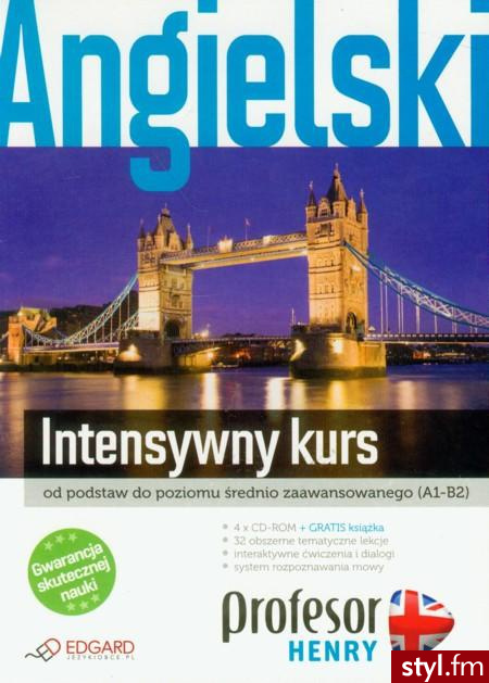 Profesor Henry: intensywny kurs (4 x CD ROM + książka) - Bransoletki Biżuteria Moda