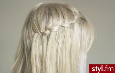 Blond Warkocze Proste Na co dzień Długie Fryzury