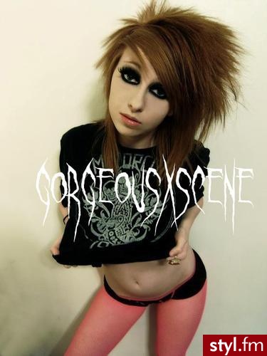 Candice Climax - EMO Alternatywne Średnie Fryzury