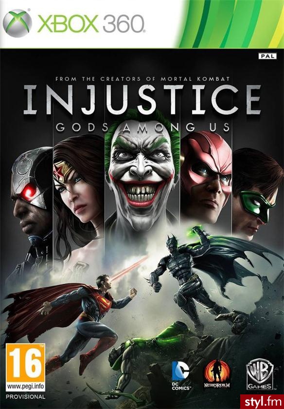 Injustice Gods Among Us (Gra Xbox 360) - Bransoletki Biżuteria Moda