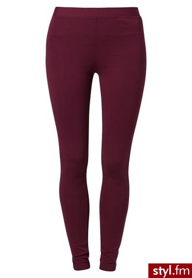 mint&berry Legginsy czerwony (MB-0813-0569) - Leginsy Spodnie Moda