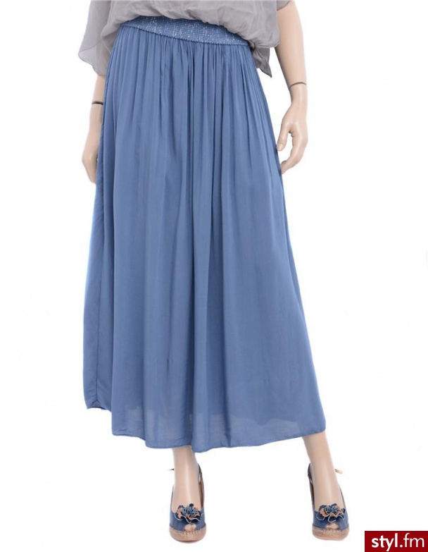 Unisono SPÓDNICA 18-3100 JEANS - Pozostałe Spódnice Moda
