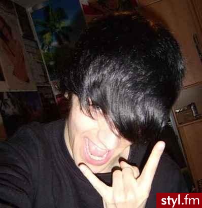 EMO Alternatywne Średnie Fryzury