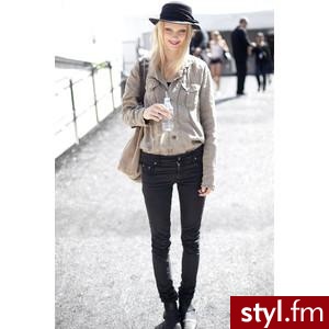 Denim Street Style: Off Duty Models - Denimology - Polyvore. Pobrano ze strony: http://www.polyvore.com/denim_street_style_off_duty/thing?id=24467597 - Moda uliczna Inne Moda