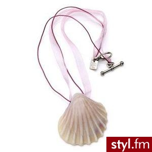 Naszyjnik z muszelką:) - Pozostałe Dodatki Moda