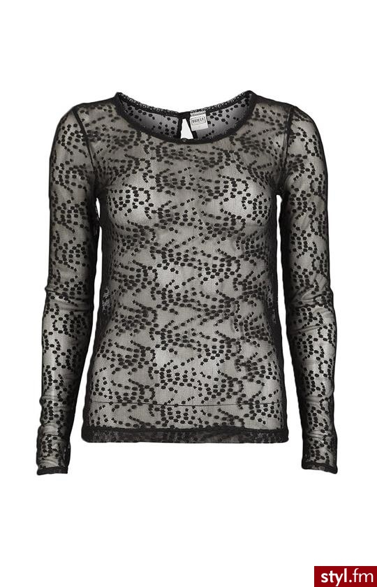 Bluzka 23012733 (czarny) - Bluzki Ciuchy Moda