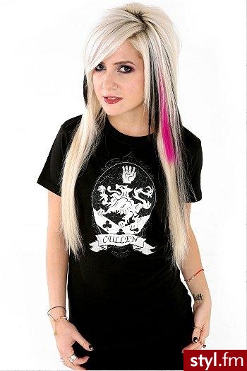 EMO Alternatywne Średnie Fryzury